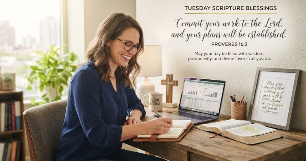 Tuesday Scripture Blessings for Work and Success