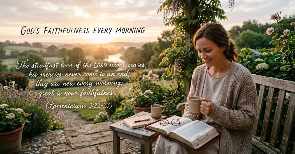Verses About God’s Faithfulness Every Morning
