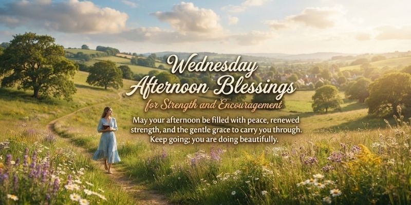 Wednesday Afternoon Blessings for Strength and Encouragement