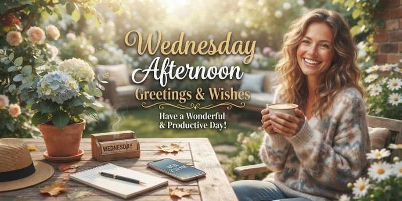 Wednesday Afternoon Greetings and Wishes