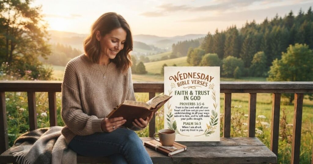 Wednesday Bible Verses for Faith and Trust in God
