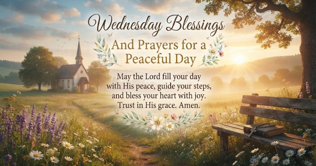 Wednesday Blessings and Prayers for a Peaceful Day