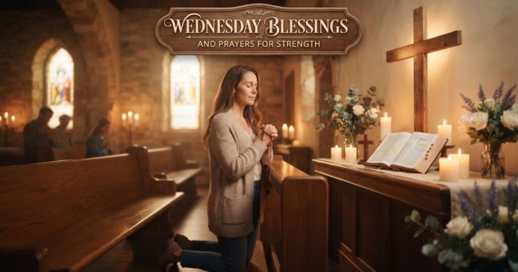 Wednesday Blessings and Prayers for Strength