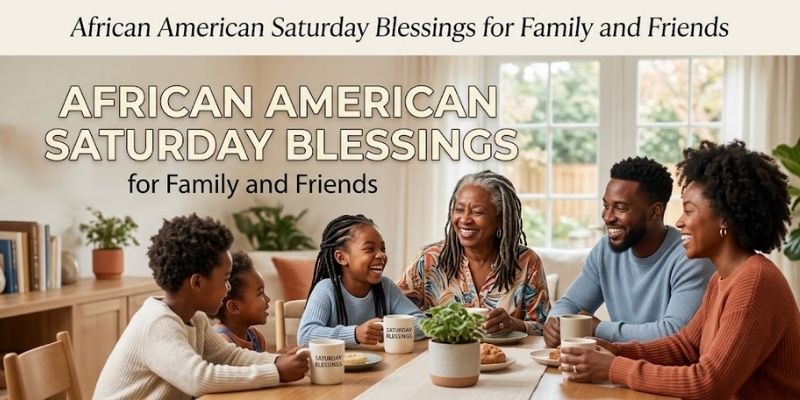 African American Saturday Blessings for Family and Friends