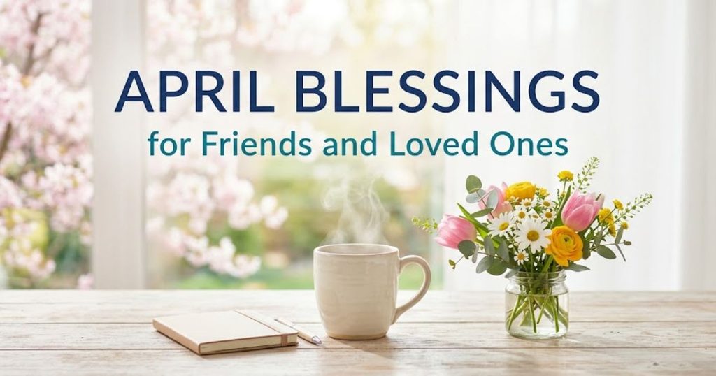 April Blessings for Friends and Loved Ones
