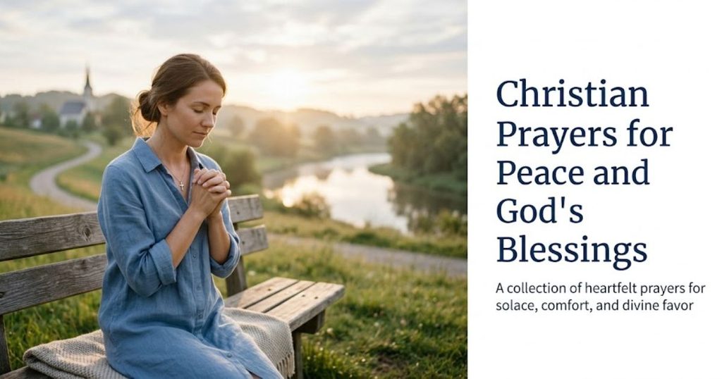 Christian Prayers for Peace and God's Blessings
