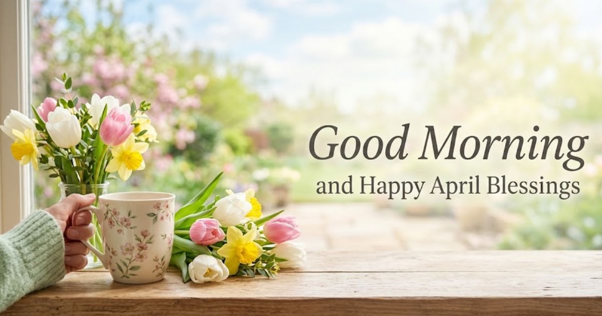 Good Morning and Happy April Blessings