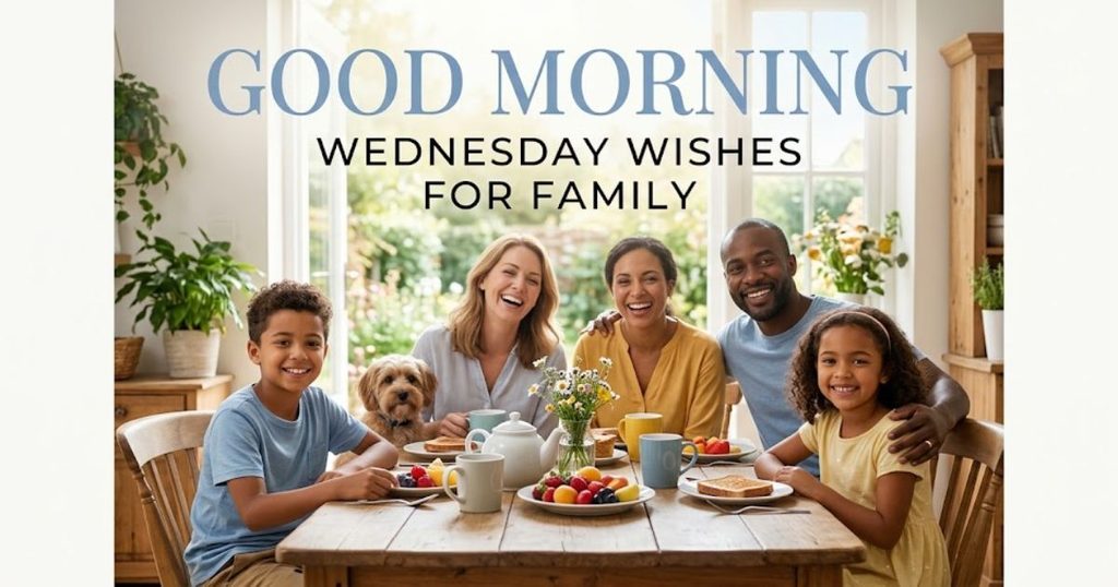 Good Morning Wednesday Wishes for Family
