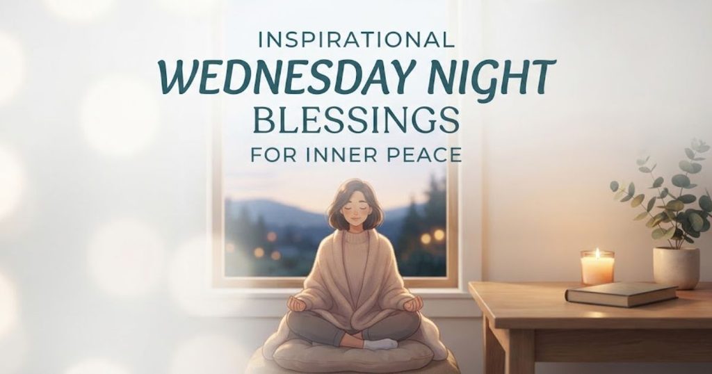 Inspirational Wednesday Night Blessings for Inner Peace