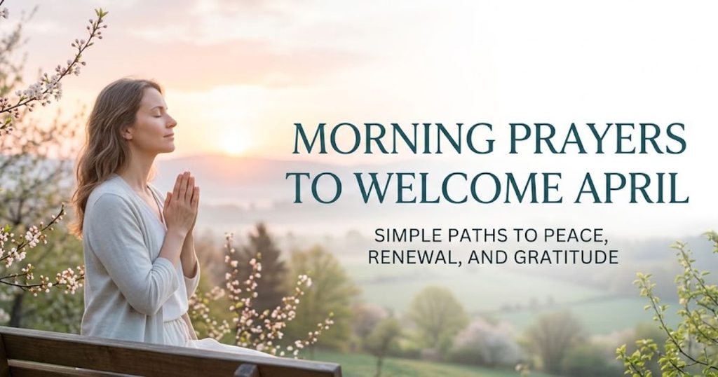 Morning Prayers to Welcome April