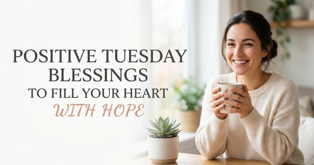 Positive Tuesday Blessings to Fill Your Heart With Hope