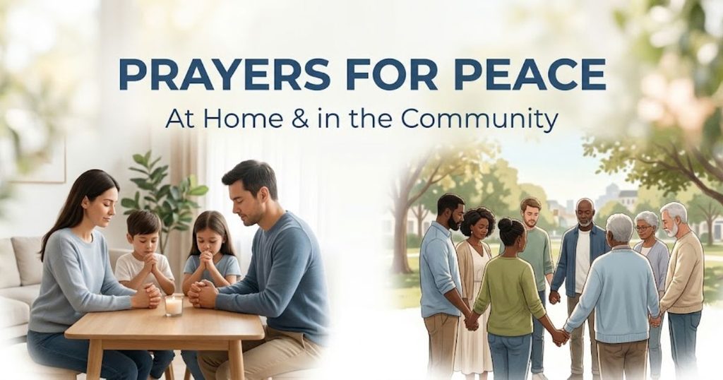 Prayers for Peace at Home and in the Community