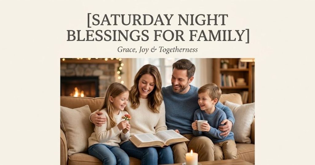 Saturday Night Blessings for Family