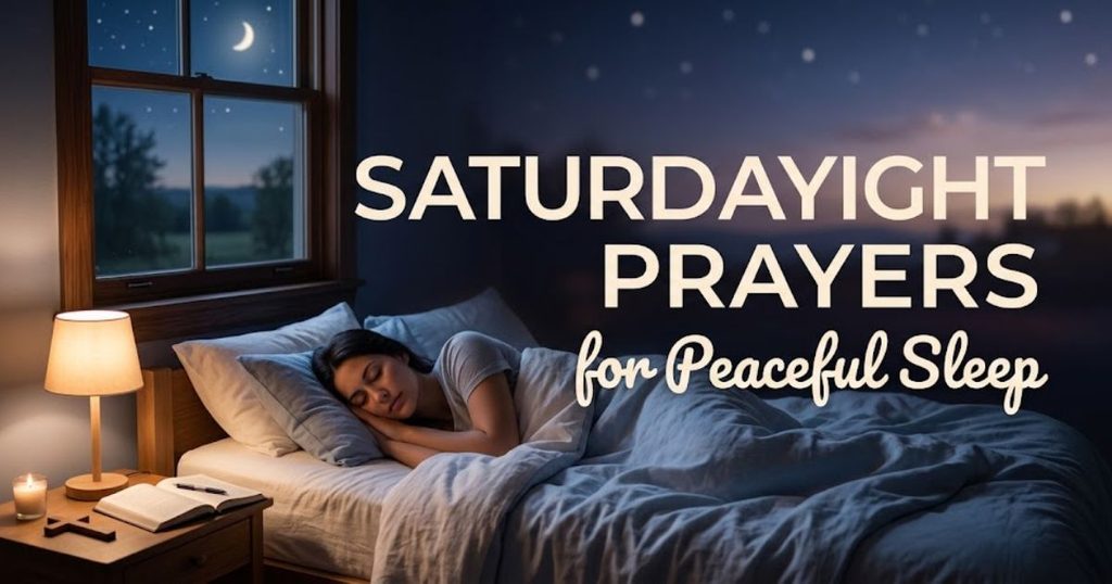 Saturday Night Prayers for Peaceful Sleep