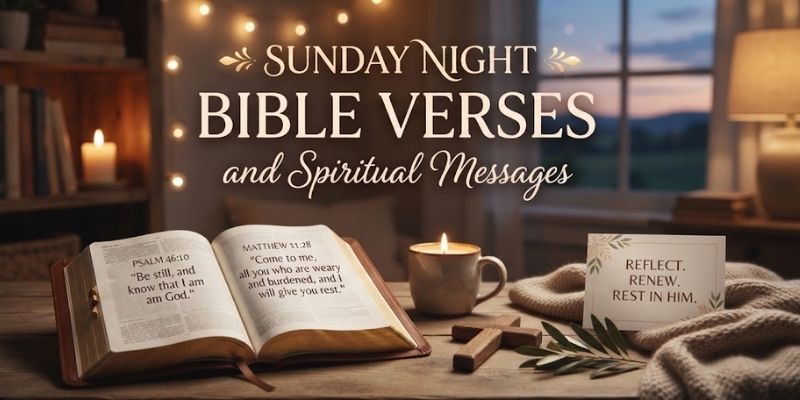 Sunday Night Bible Verses and Spiritual Messages