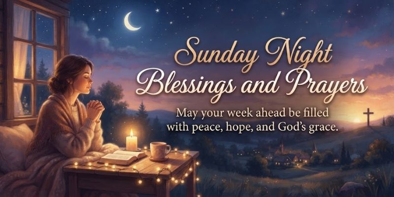 Sunday Night Blessings and Prayers