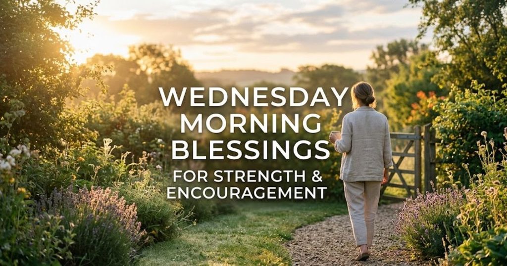 Wednesday Morning Blessings for Strength and Encouragement