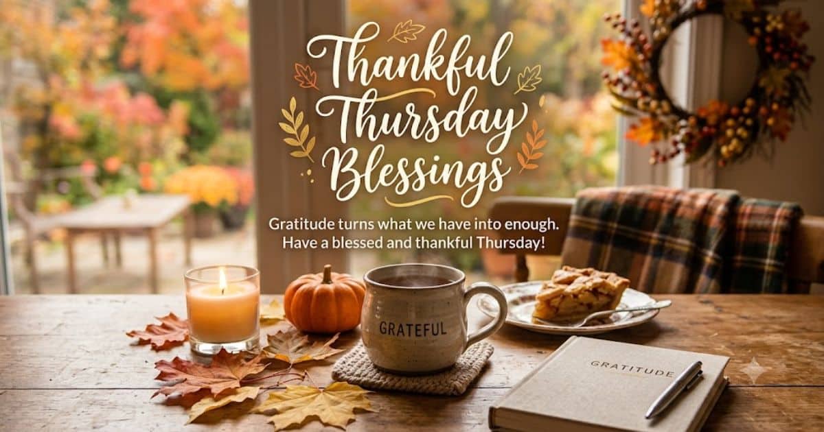 thankful thursday blessings