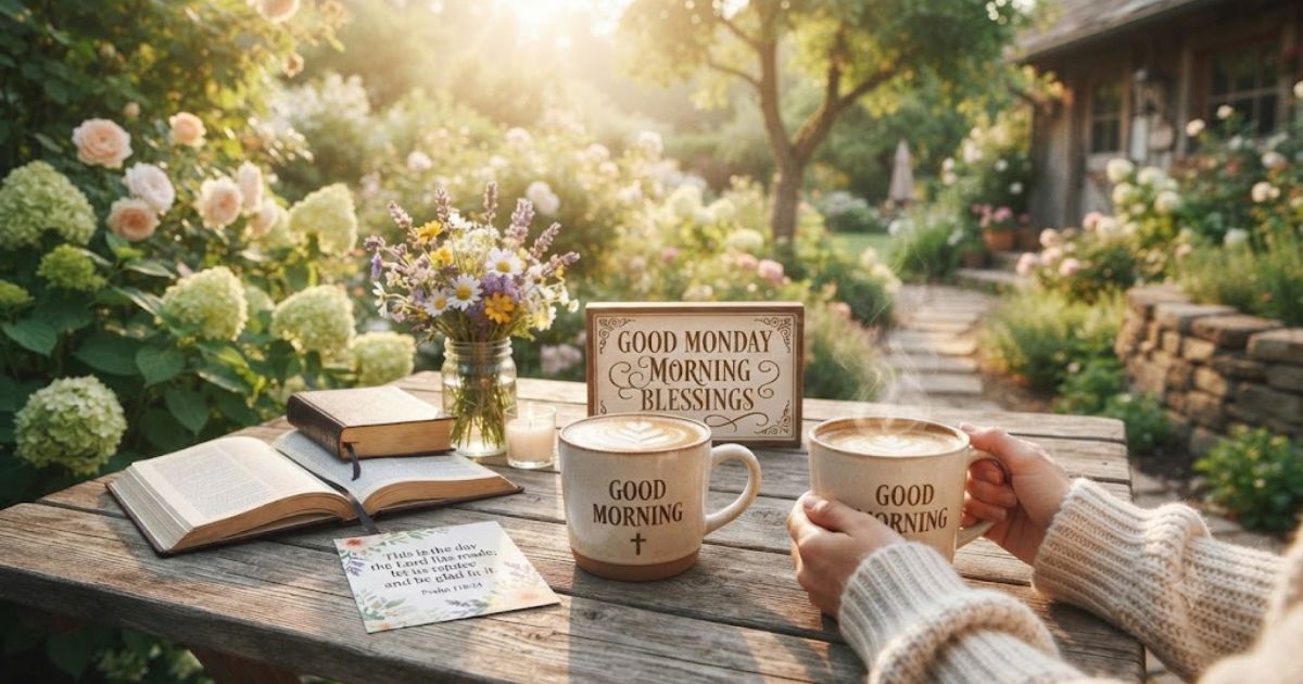 good monday morning blessings