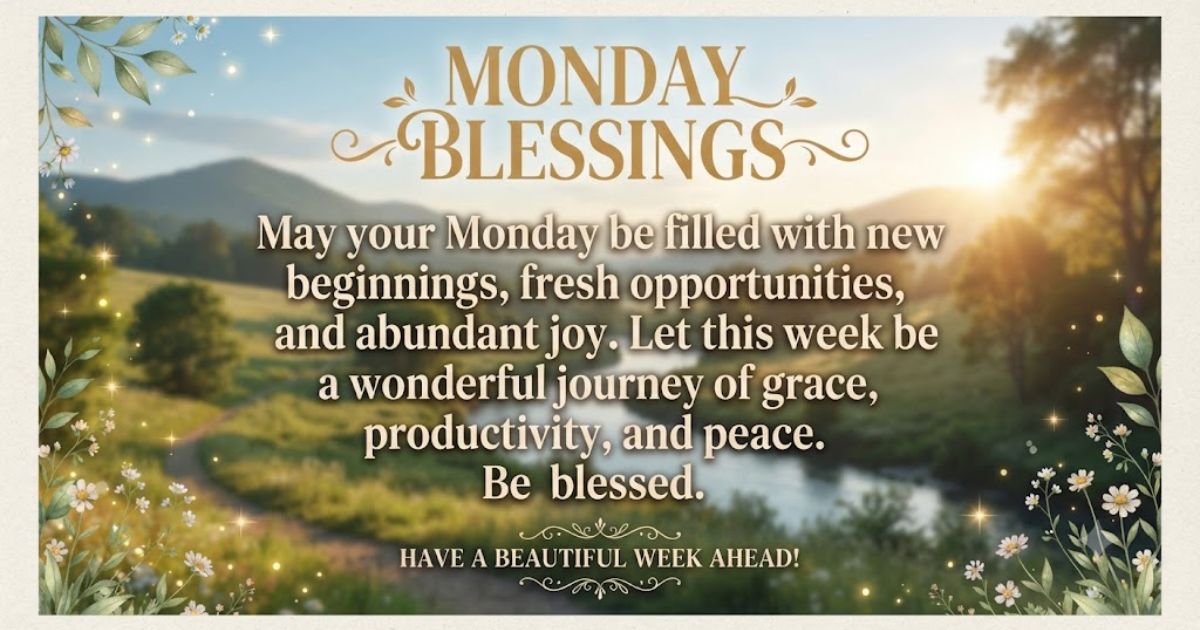 monday blessings quotes