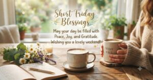 short friday blessings quotes
