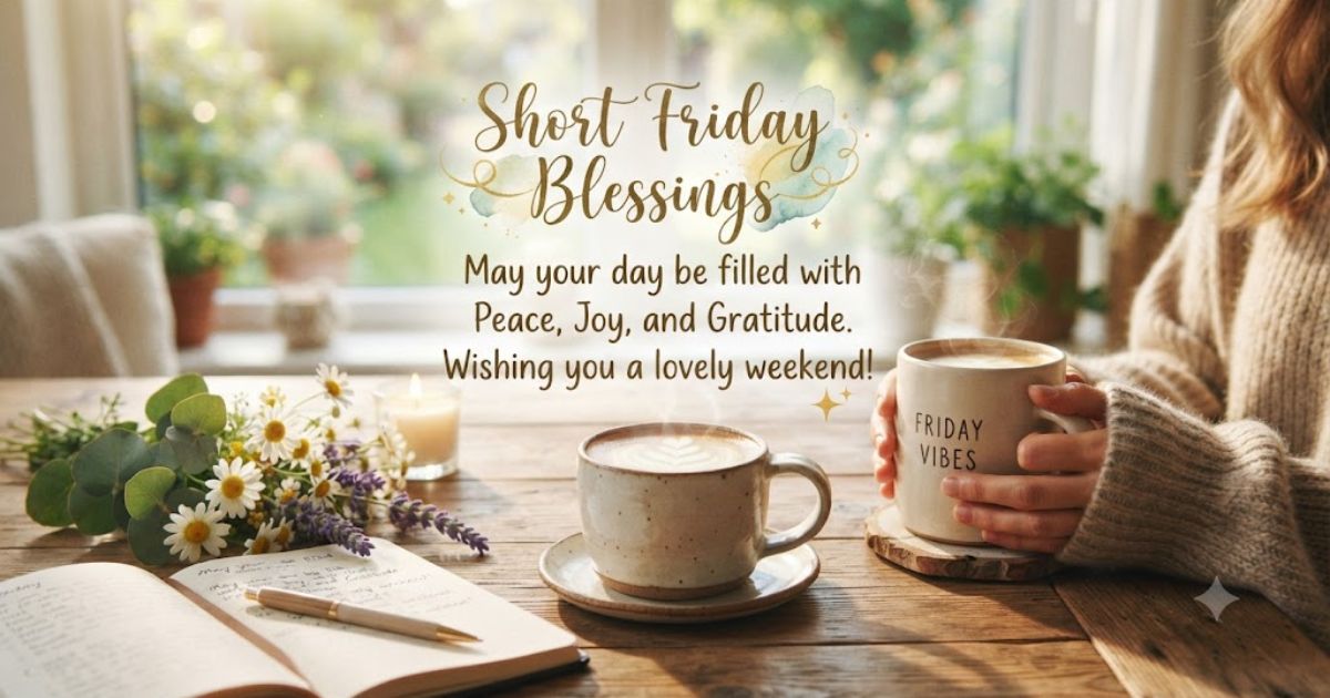 short friday blessings quotes