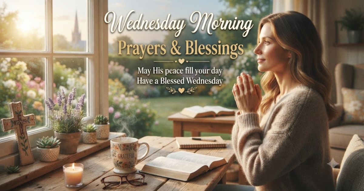 wednesday morning prayers and blessings