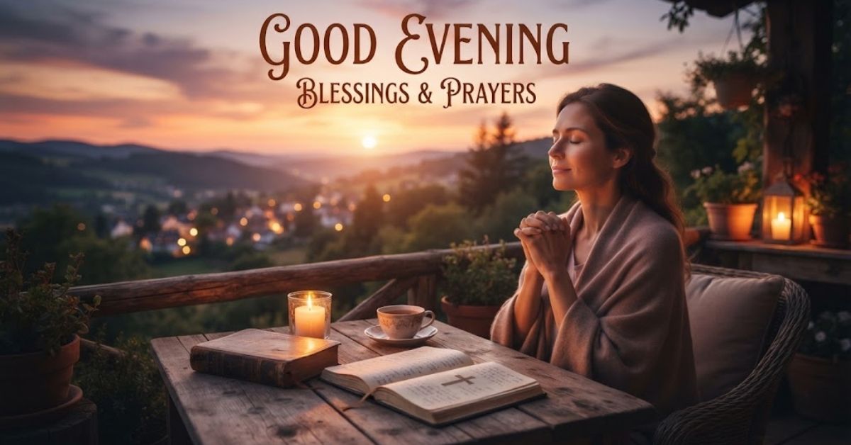 good evening blessings and prayers