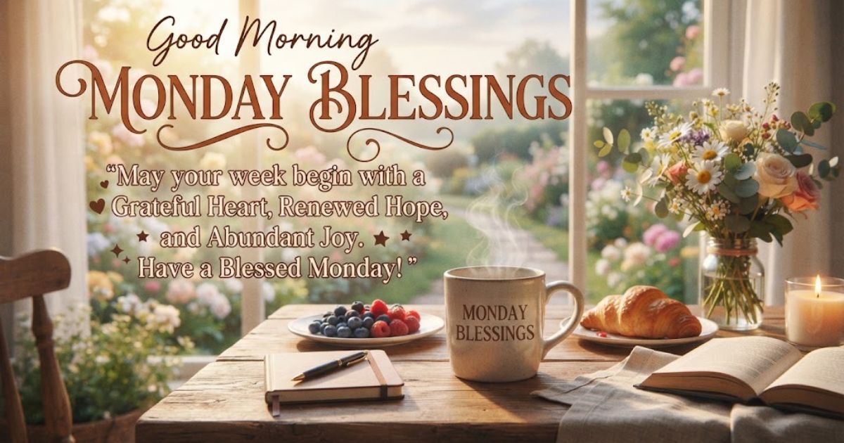 good morning monday blessings images and quotes