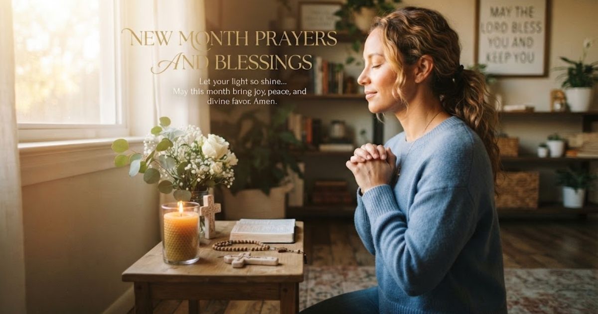 new month prayers and blessings