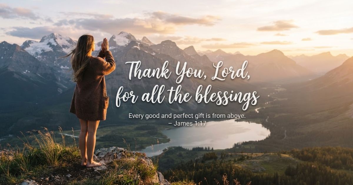 thank you lord for all the blessings quotes