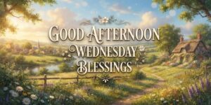 good afternoon wednesday blessings