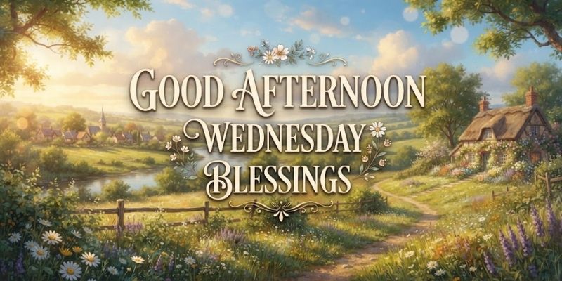 good afternoon wednesday blessings