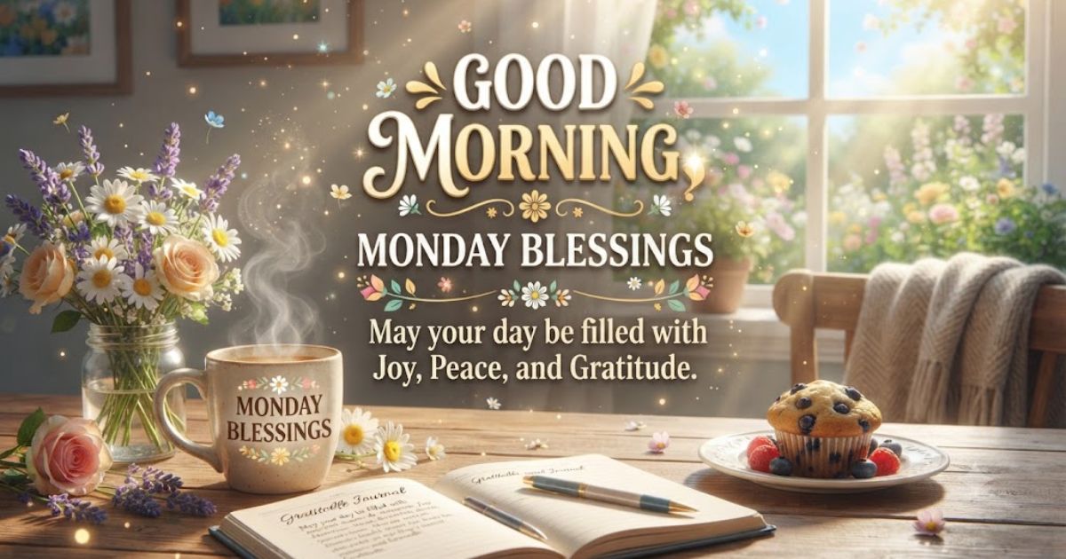 good morning monday blessings gif