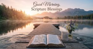 good morning scripture blessings