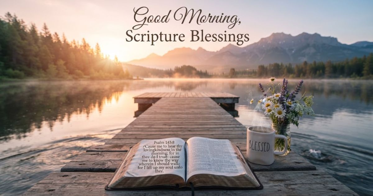 good morning scripture blessings
