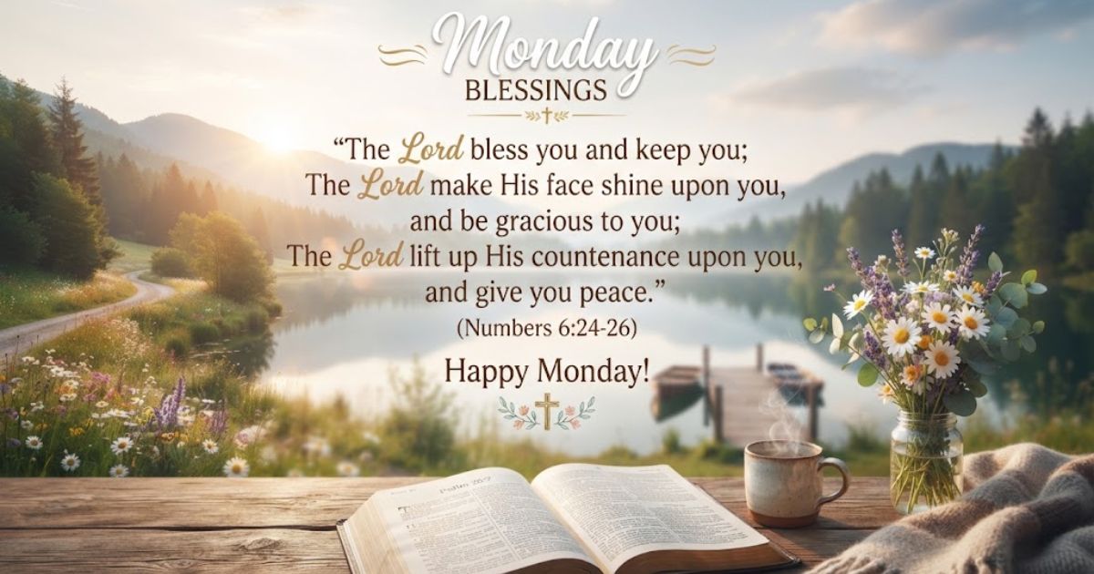 monday bible verse blessings