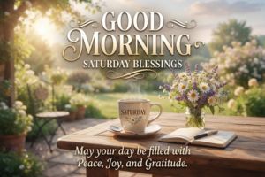 saturday good morning blessings images