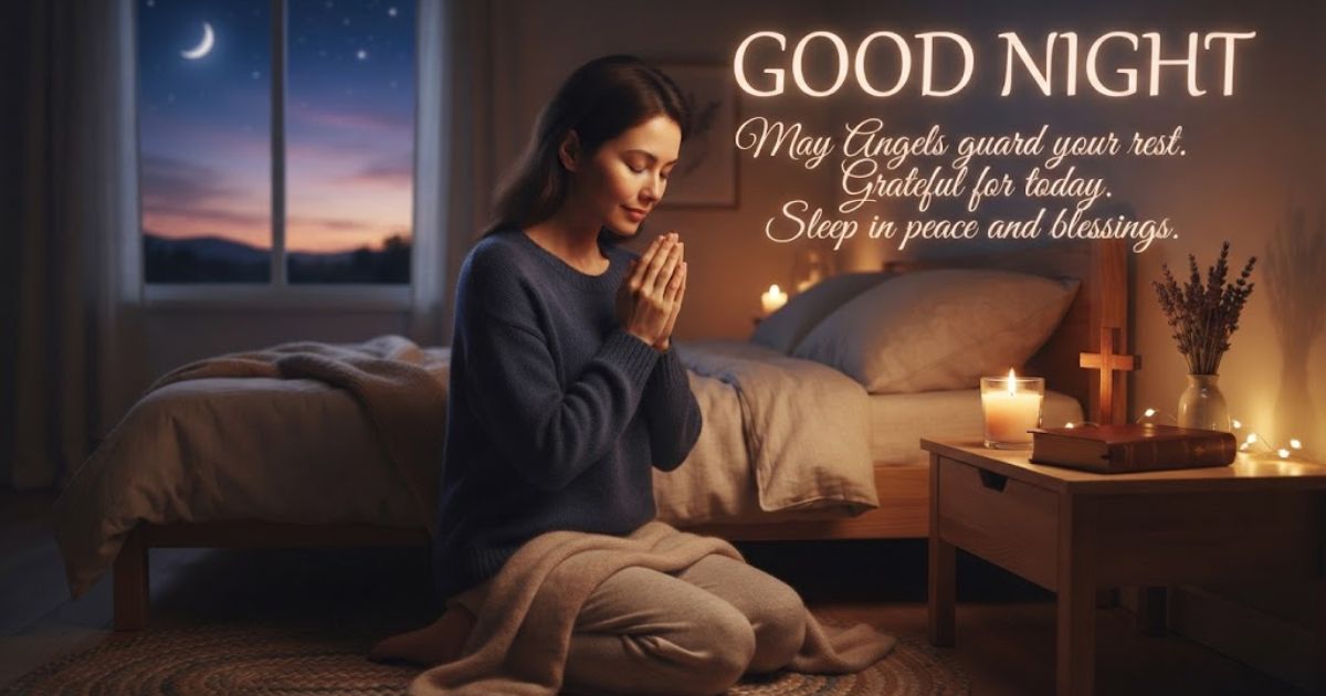 spiritual thankful good night blessings