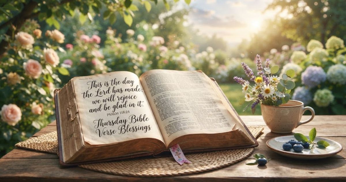 thursday bible verse blessings