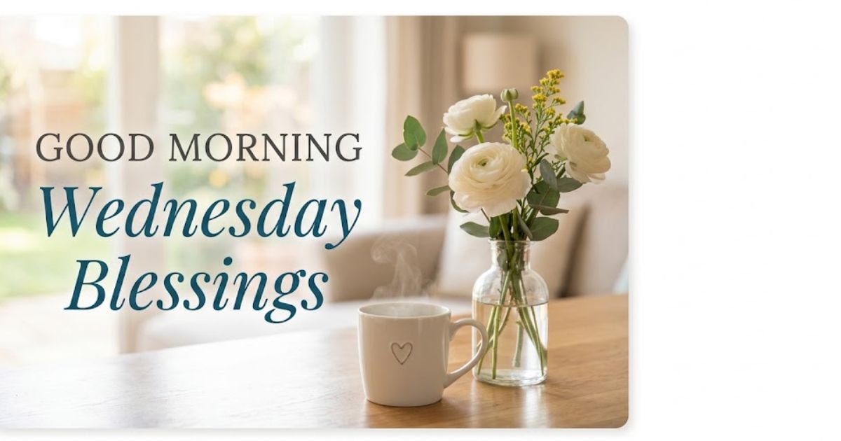 Good Morning Wednesday Blessings